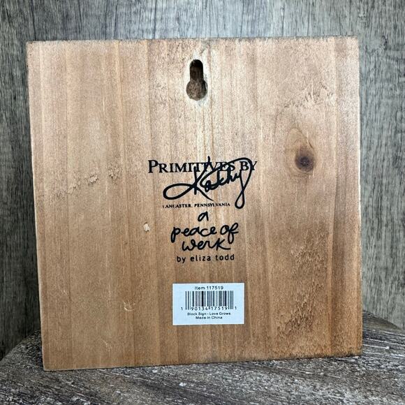 Rustic Halloween Jack O Lantern Home Decor Sitter Wood Pumpkin Fall NEW - Picture 5 of 7